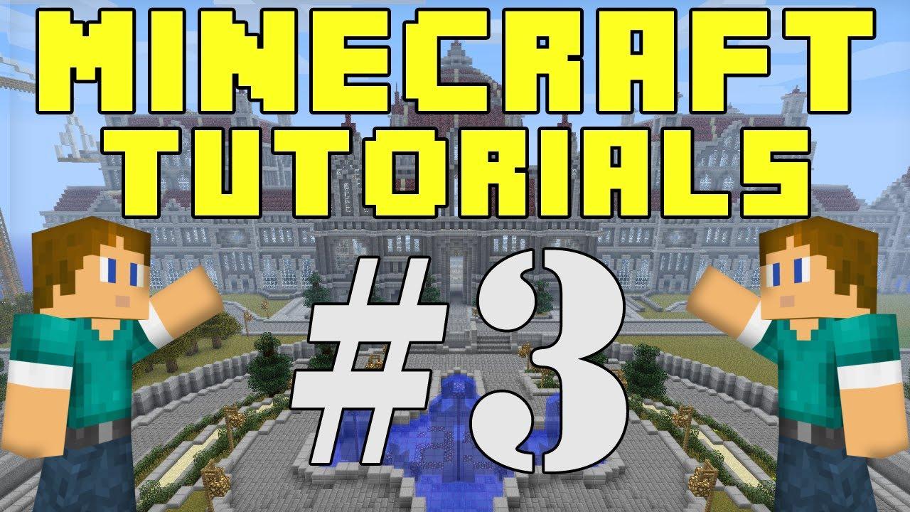Minecraft Tutorials E03: First House, Bed, Sheers thumbnail