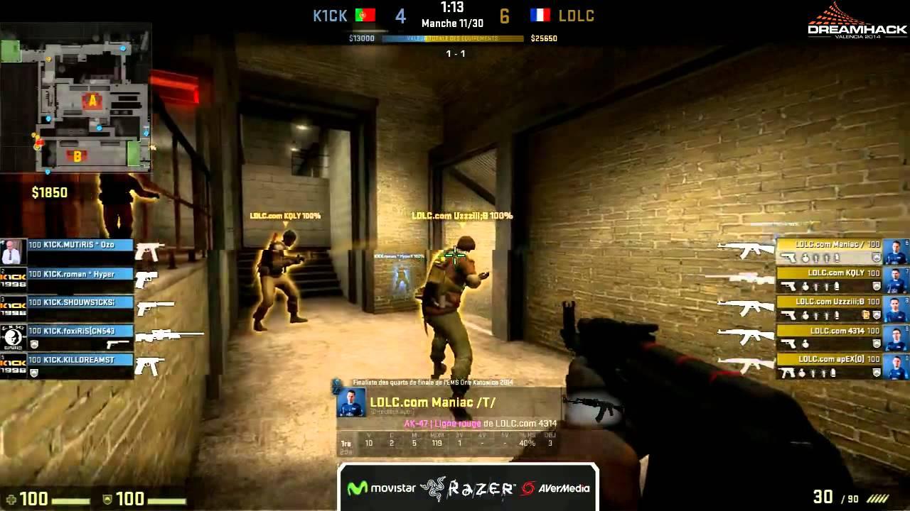 Demi-finale Dreamhack Valencia 2014 - Team-LDLC vs k1ck - map 3 thumbnail