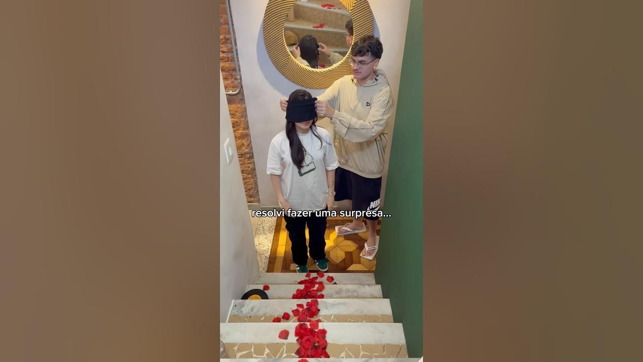 ELE fez uma SURPRESA EMOCIONANTE pra ELA 🥹💚 thumbnail