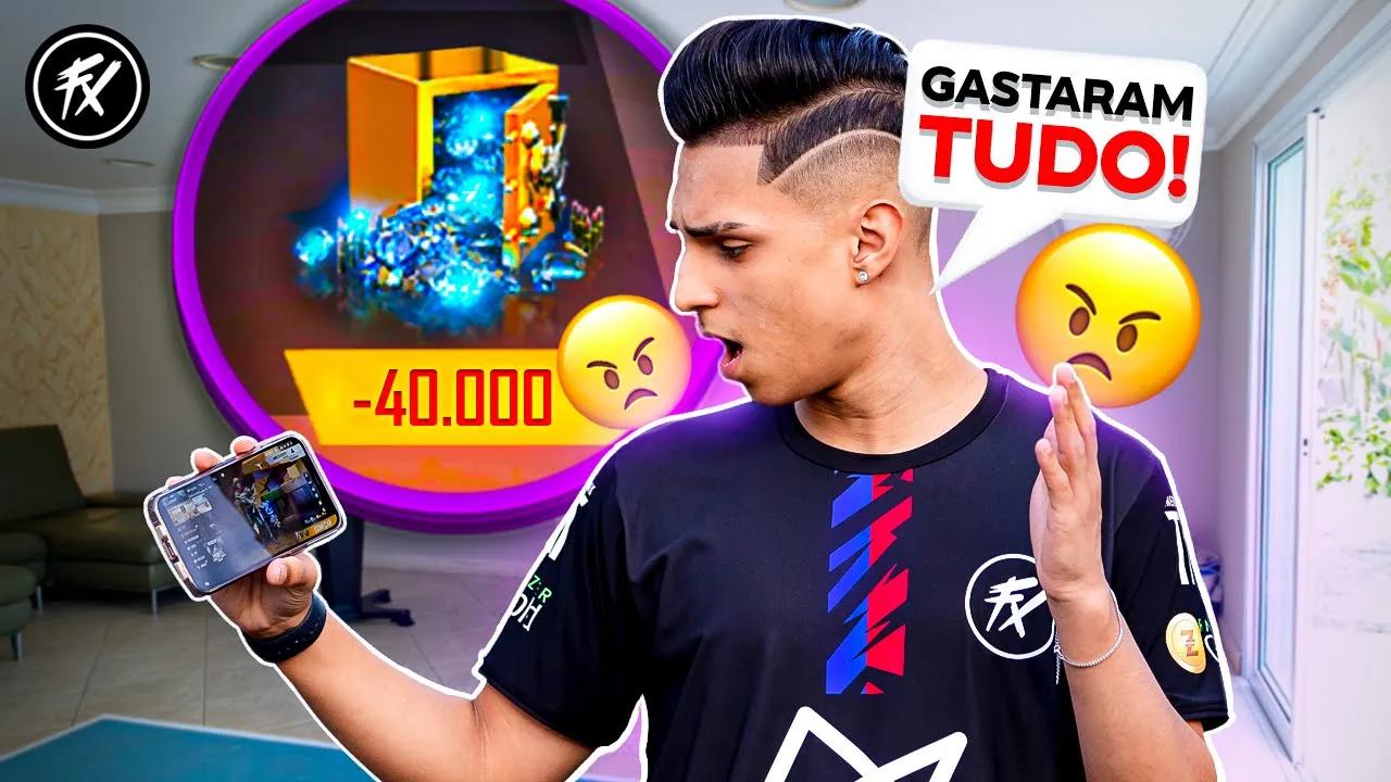 A CONTA MAIS VALIOSA DO FREE FIRE FOI TROLLADA? GASTAMOS TUDO!!! thumbnail