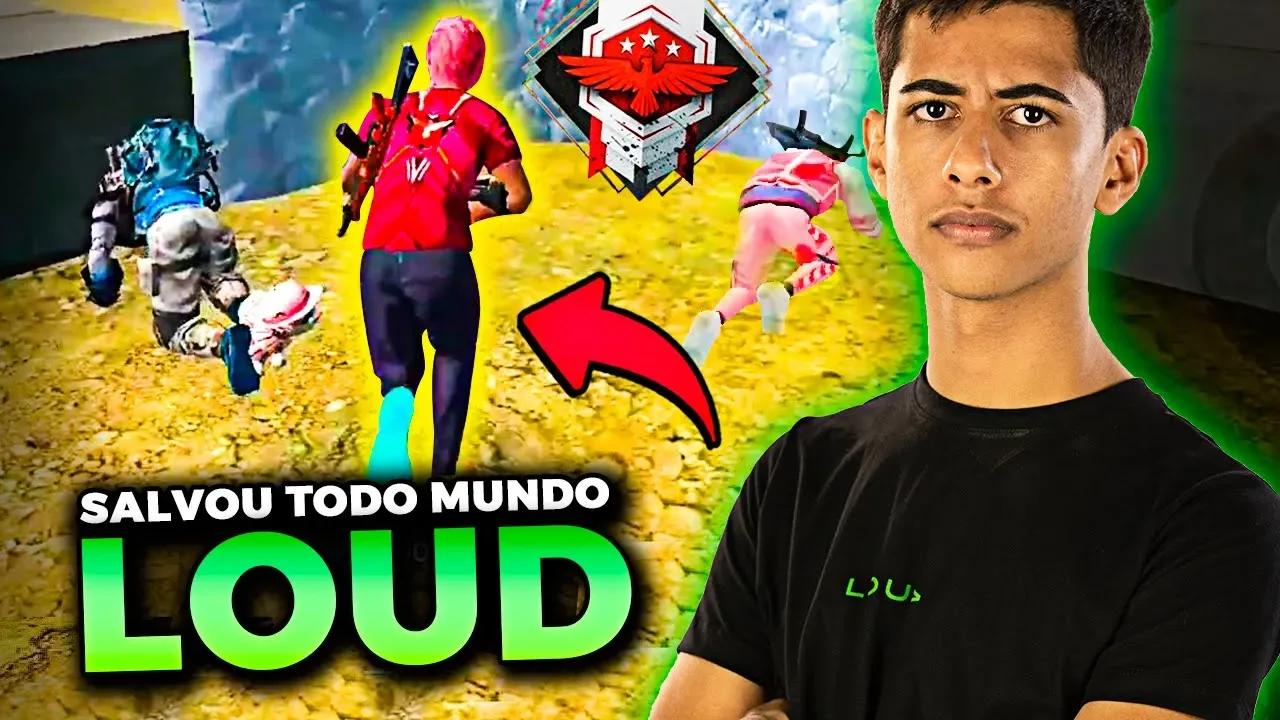 JOGADA DE MESTRE!! LOUD BRADOOCK ESTAVA INSPIRADO NESSA RANKEADA FREE FIRE thumbnail