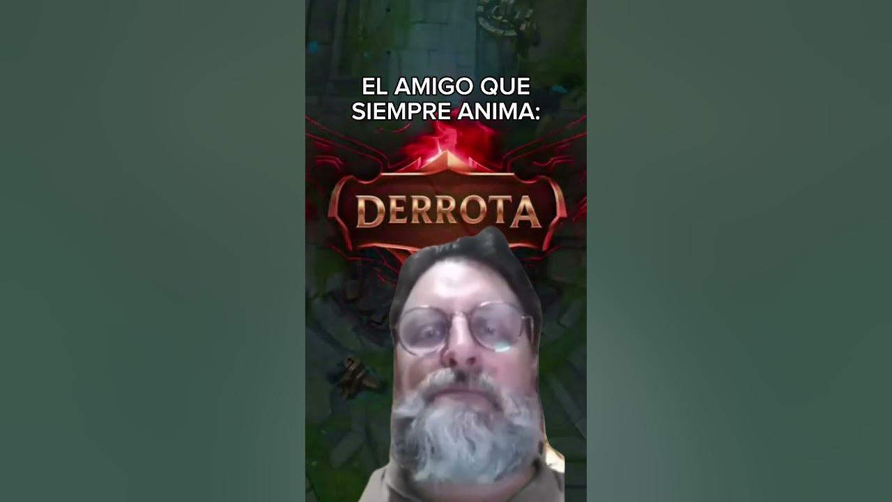 Cuando hay racha de derrotas, pero está el amigo que siempre alienta... #leagueoflegends thumbnail