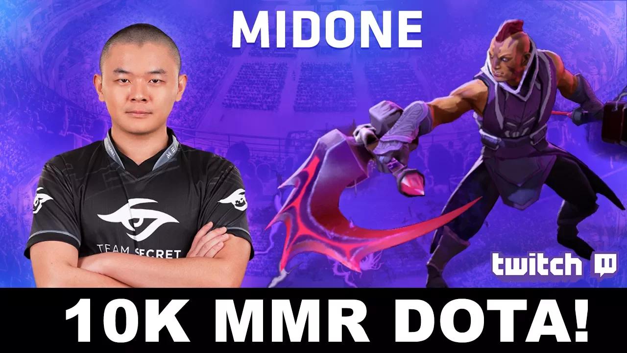 Dota 2 | Team Secret - MidOne 10K MMR Anti-Mage | Live Stream thumbnail