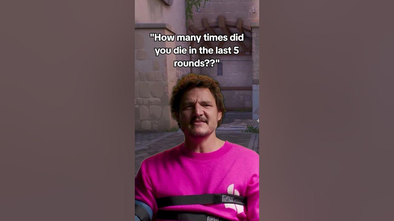 It is a talent to pull this off in Valorant 😏 #shorts #SKGaming #valorant #meme #valo #pedropascal thumbnail