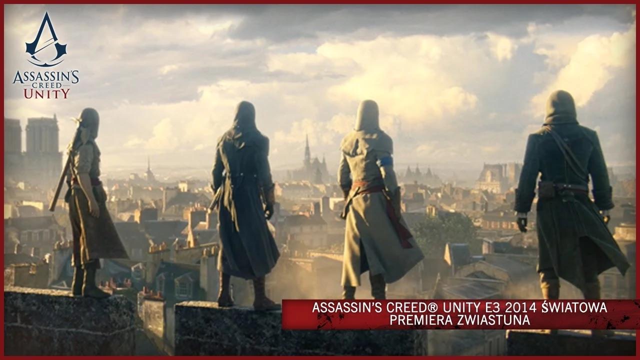Assassin's Creed Unity E3 2014 Światowa premiera zwiastuna [PL] thumbnail
