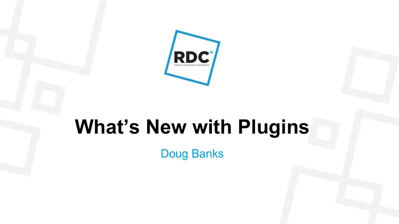 Roblox Developer Conference 2018 - Developing Feature Rich Plugins thumbnail