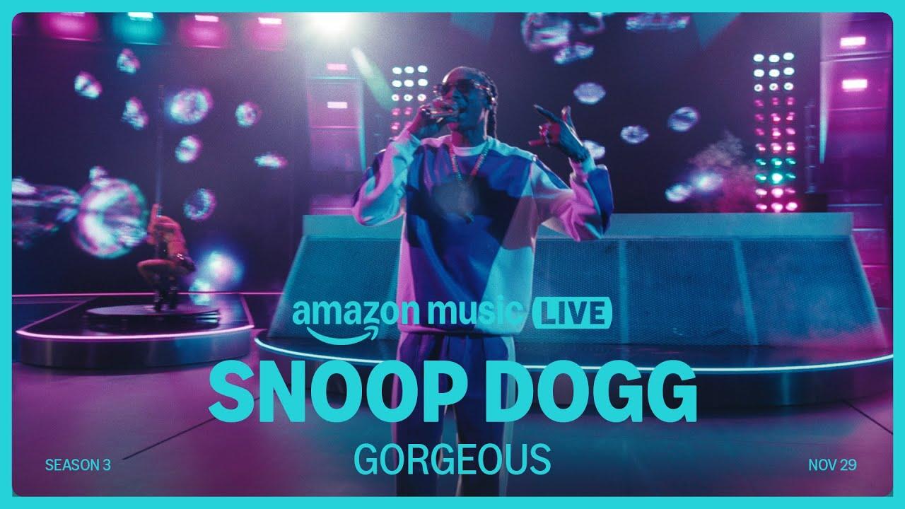 Snoop Dogg - Gorgeous (Amazon Music Live) | Amazon Music thumbnail