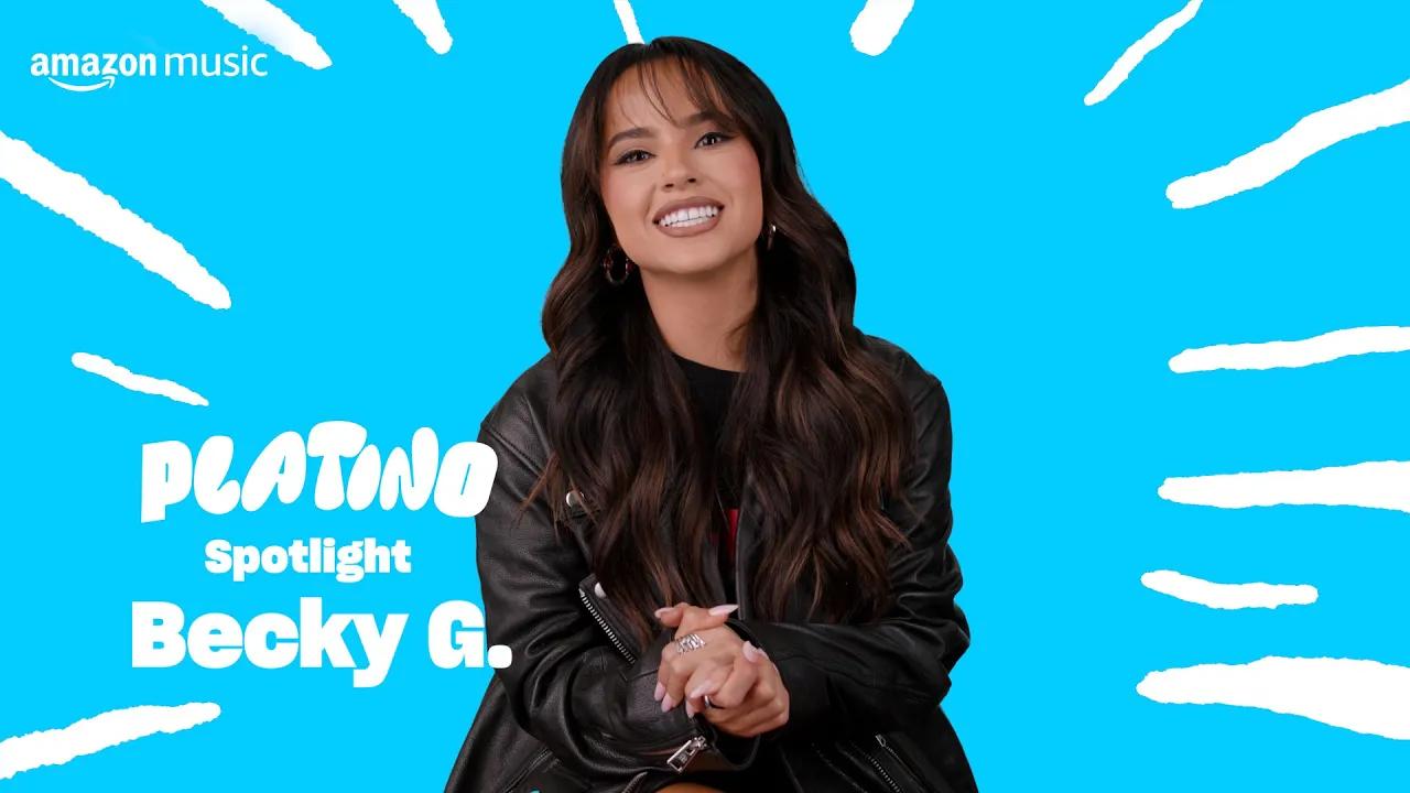Becky G gets emotional while discussing her legacy I Platino Spotlight I Amazon Music thumbnail