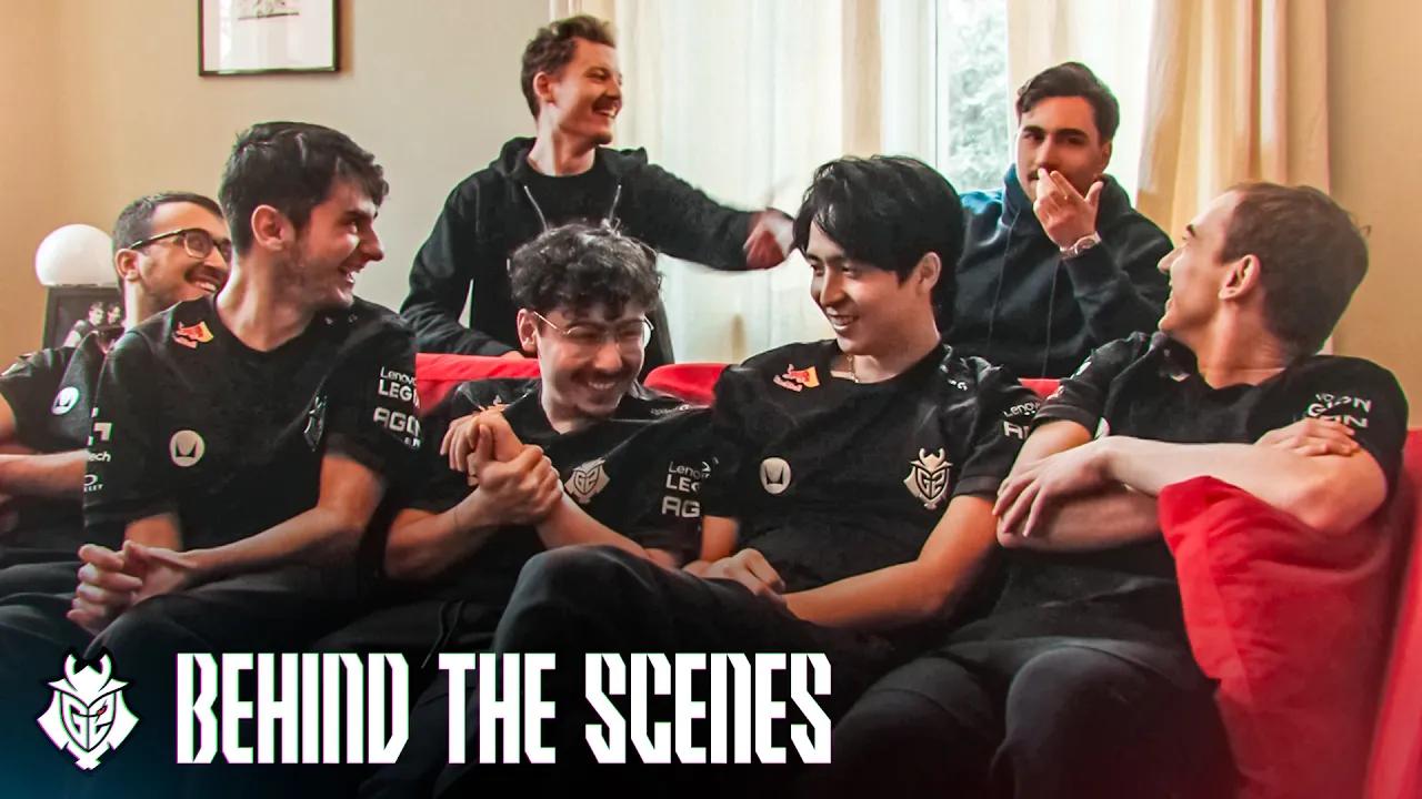 G2 LoL 2025 Roster Announcement BTS thumbnail