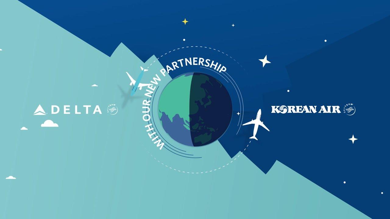 Delta and Korean Air Partnership APAC thumbnail