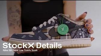 A Close Up Look at the Nike SB Dunk Low Travis Scott | Details | StockX thumbnail