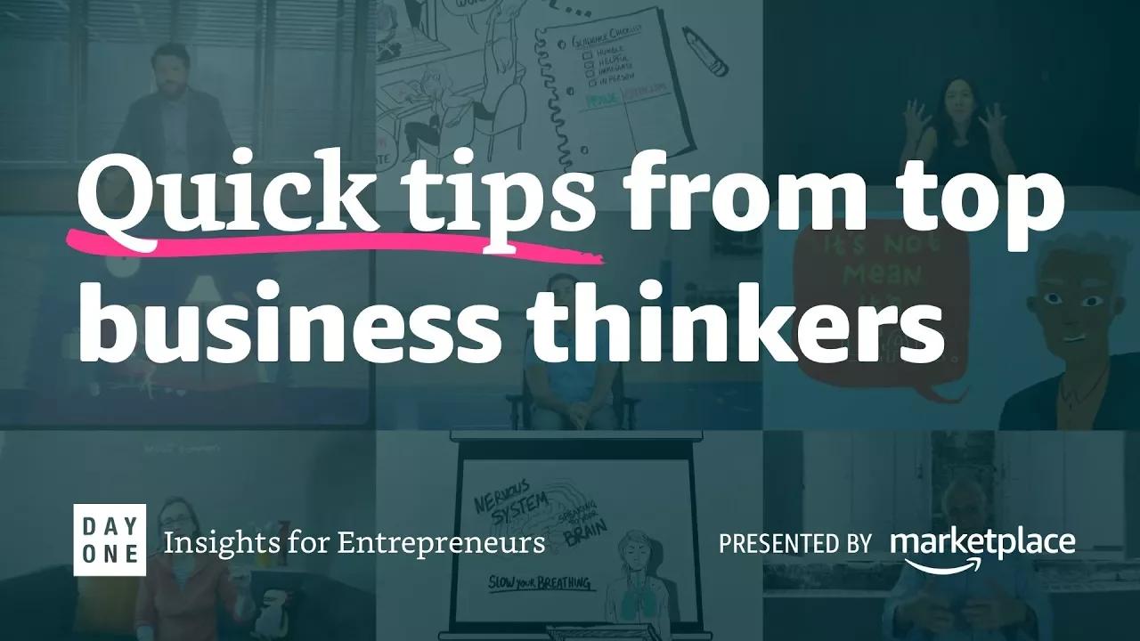 Trailer - Day One: Insights for Entrepreneurs - Amazon Marketplace thumbnail