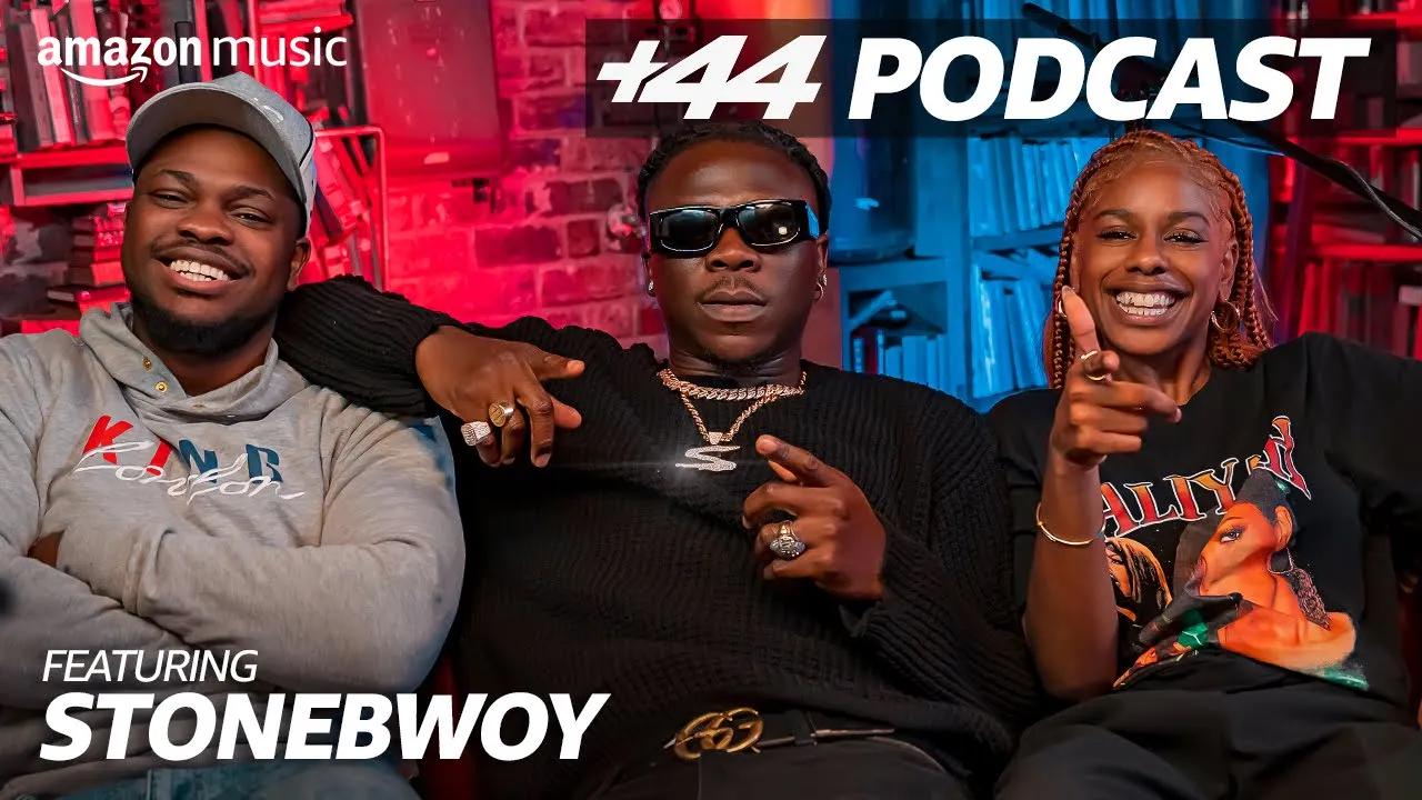 STONEBWOY (Season 2, Episode 24) | +44 Podcast with Sideman & Zeze Millz | Amazon Music thumbnail
