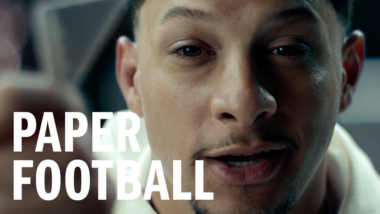 Paper Football With Patrick Mahomes | adidas thumbnail