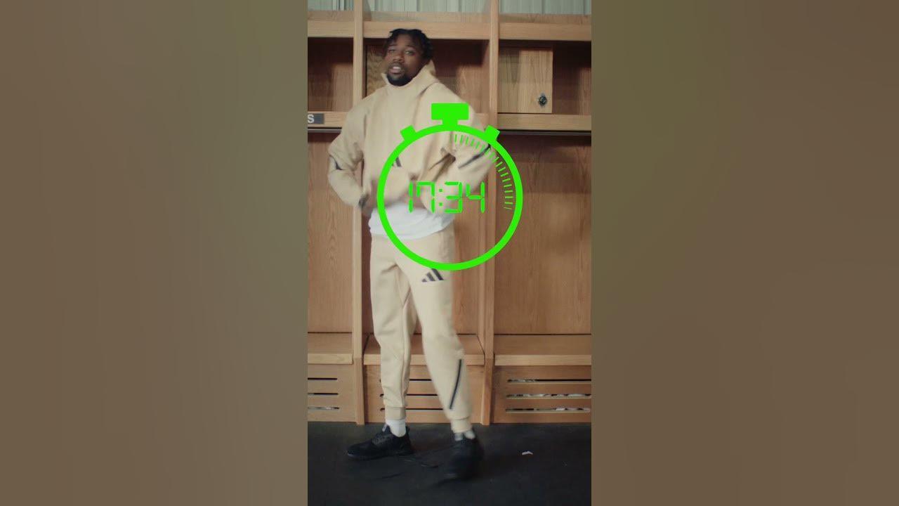 how fast can noah lyles get dressed ⏱️👀 #NoahLyles #adidas #running thumbnail