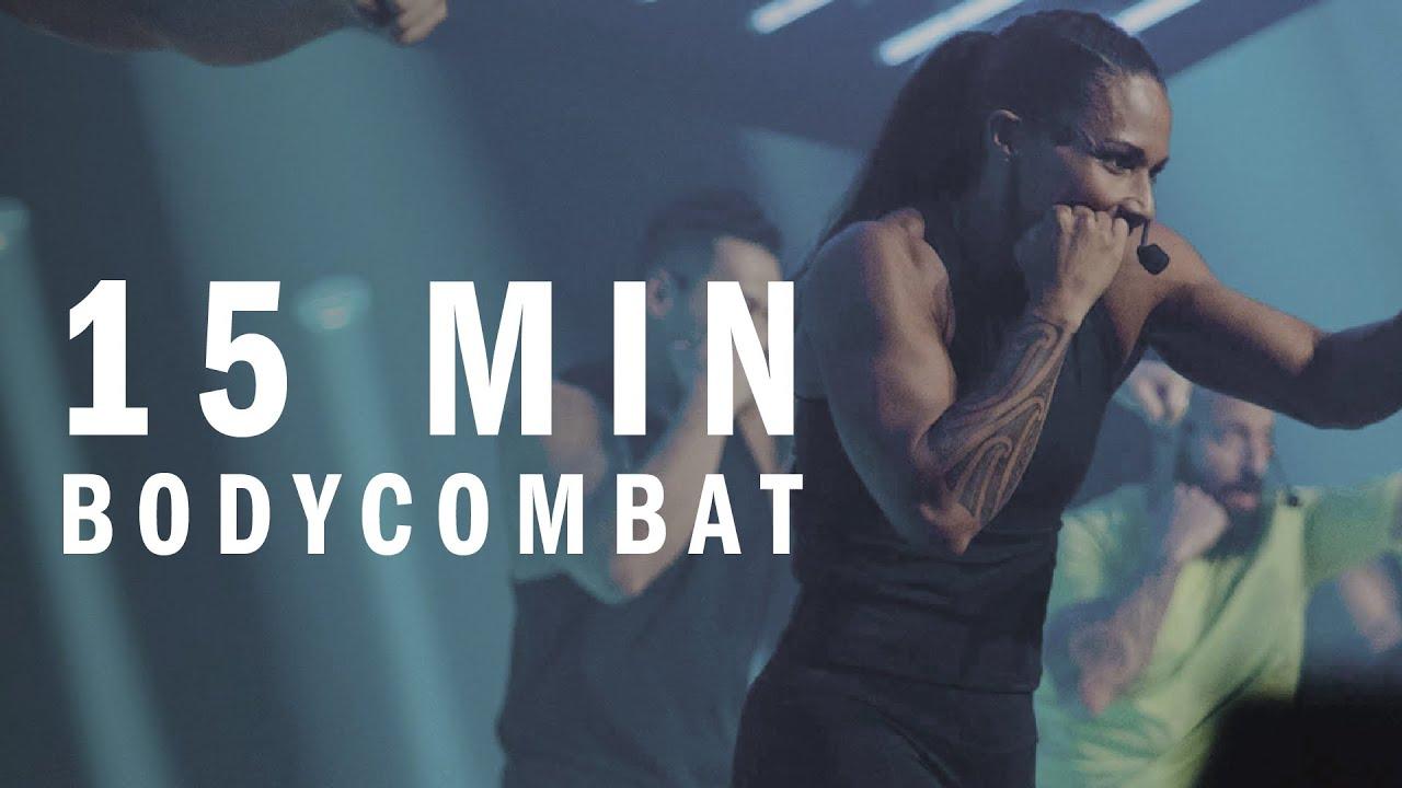 15 Minute BODYCOMBAT Workout | Les Mills & adidas thumbnail