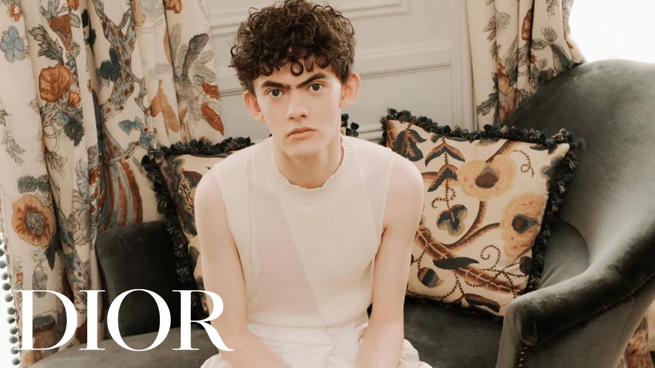 Joe Locke at the Dior Men's Summer 2023 show thumbnail