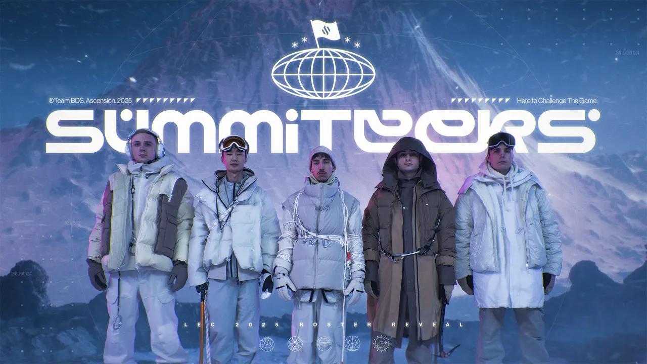 SUMMITEERS | TEAM BDS 2025 @LEC ROSTER ANNOUNCEMENT thumbnail