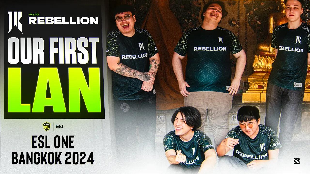 Our FIRST Dota LAN in Bangkok - Shopify Rebellion Dota 2 thumbnail