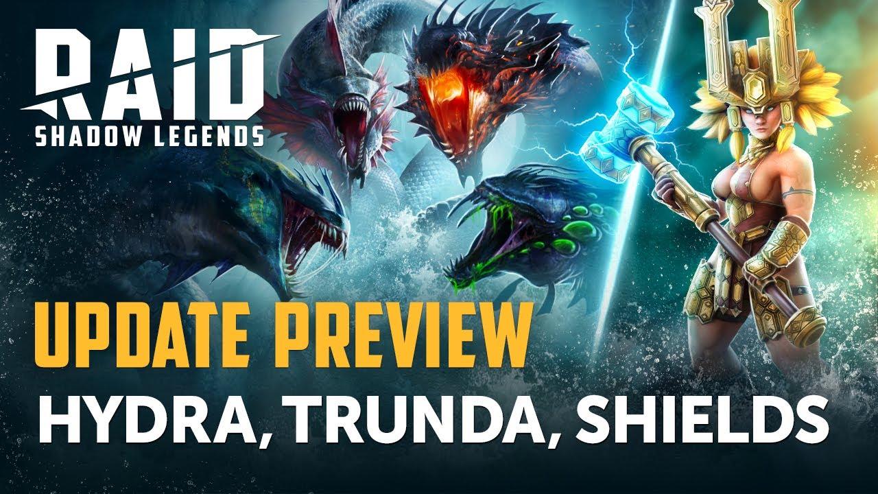 RAID: Shadow Legends | Update Preview: Hydra, Trunda, Shields thumbnail