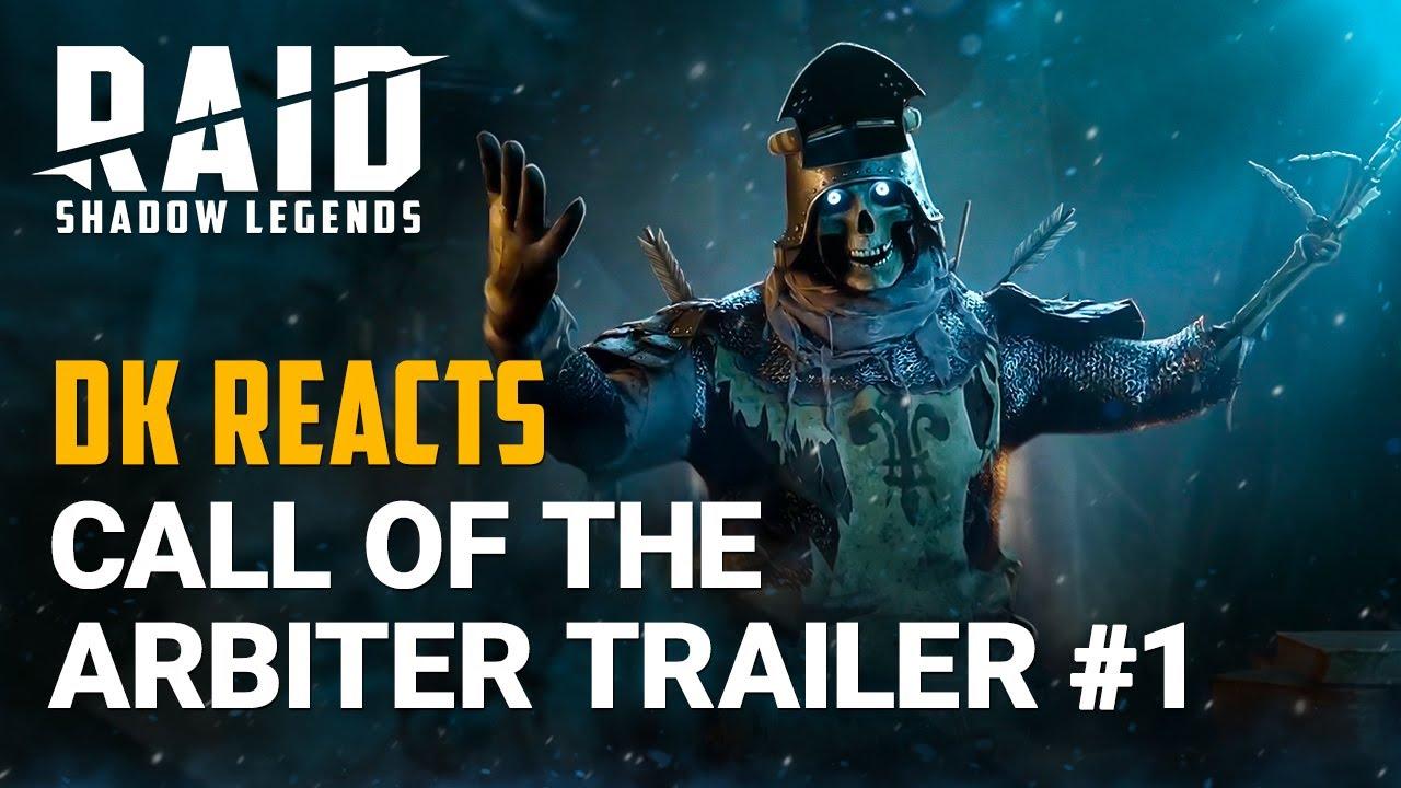 RAID: Shadow Legends | DK Reacts | Call of the Arbiter Trailer #1 thumbnail