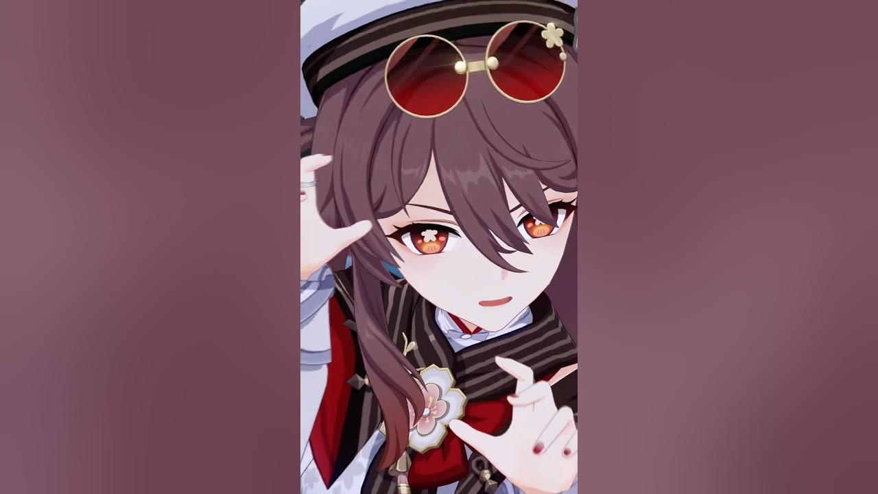 Hu Tao's New Outfit Showcase "Cherries Snow-Laden" #GenshinImpact  #HuTao thumbnail