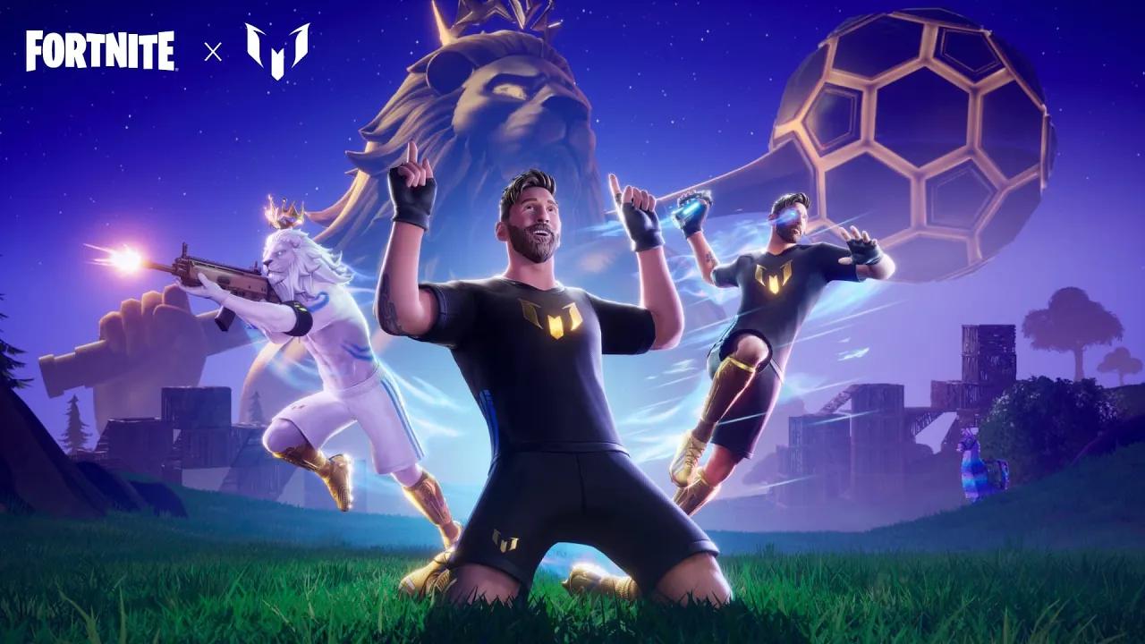 Fortnite x Lionel Messi thumbnail