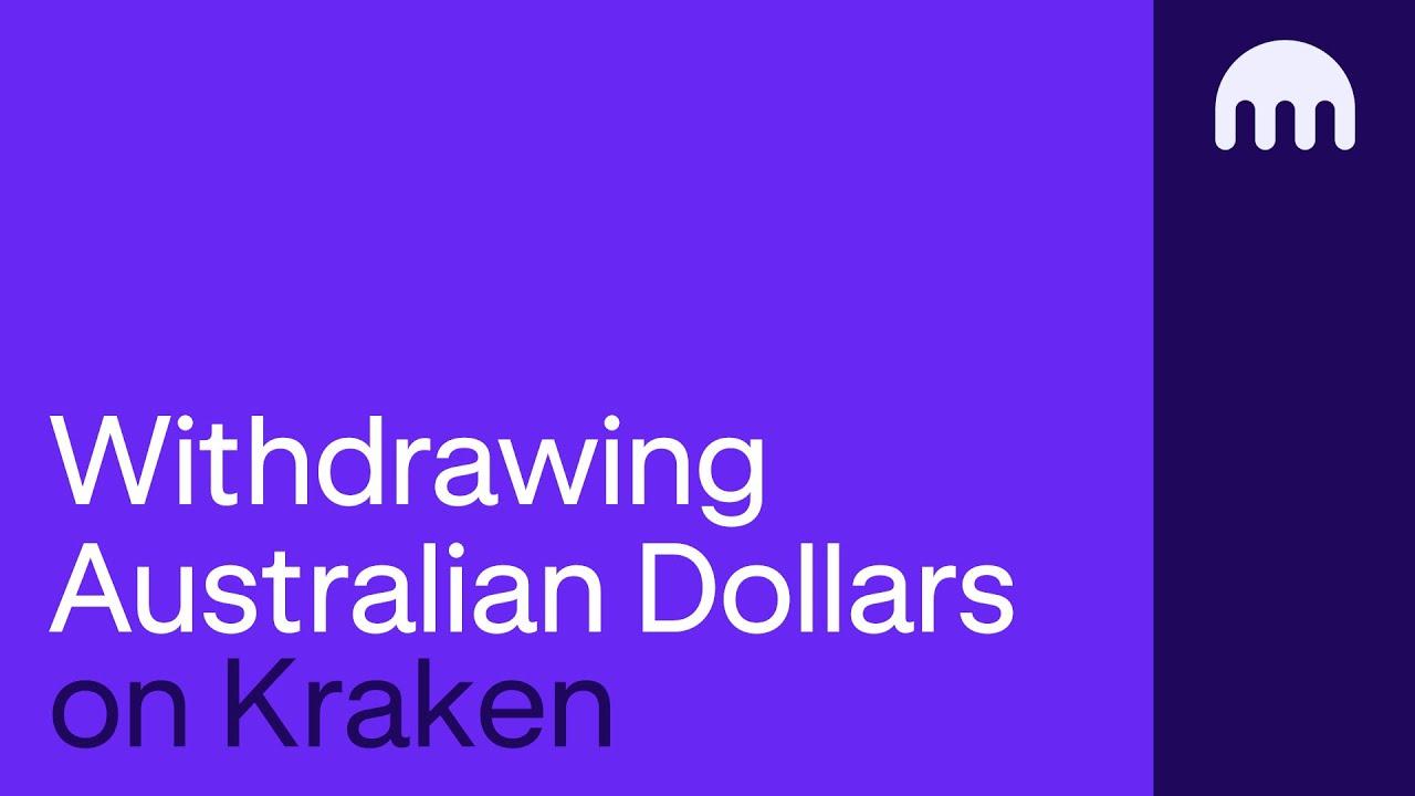 How to withdraw Australian Dollars (AUD) on Kraken 🇦🇺 thumbnail