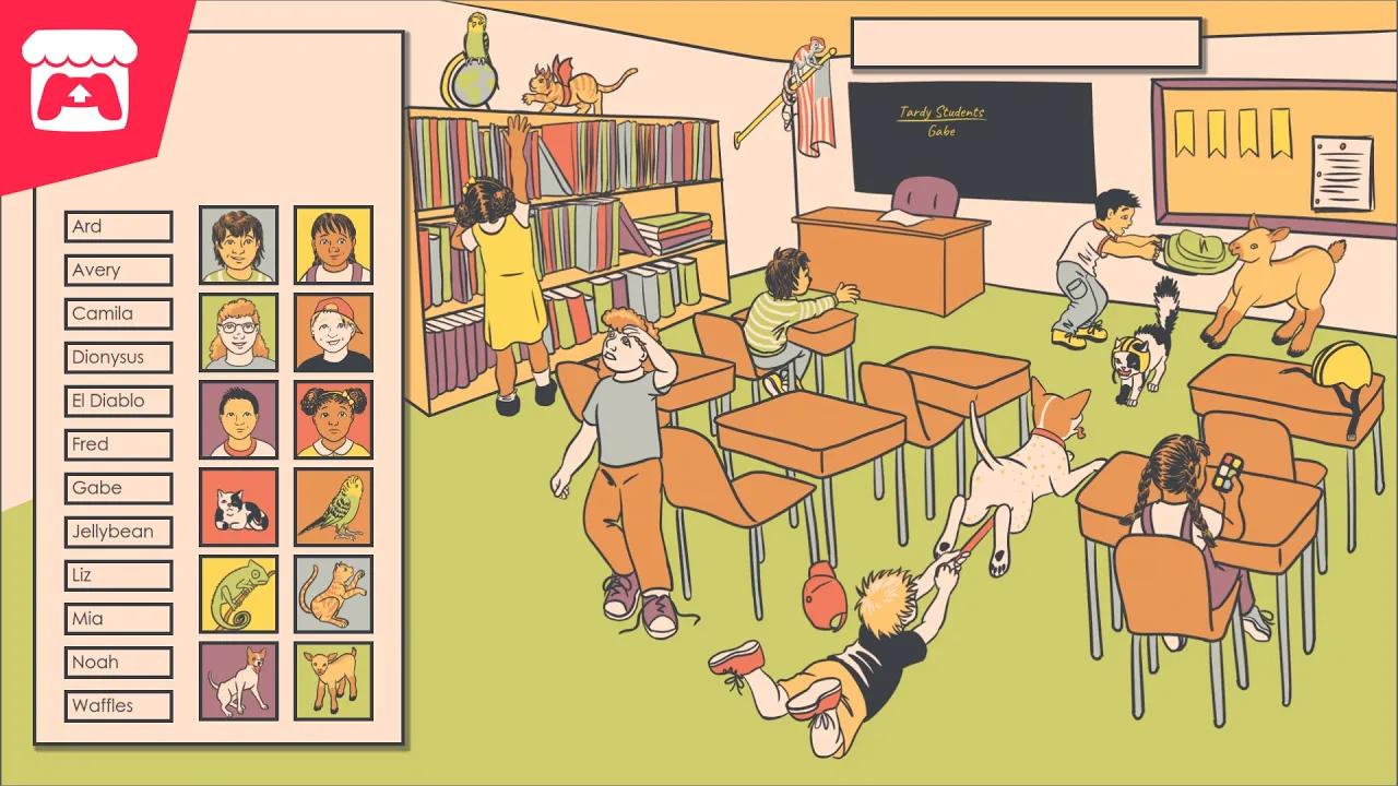 Bring Your Pet To School Day - Figure out which kid and pet belong at which desk! thumbnail