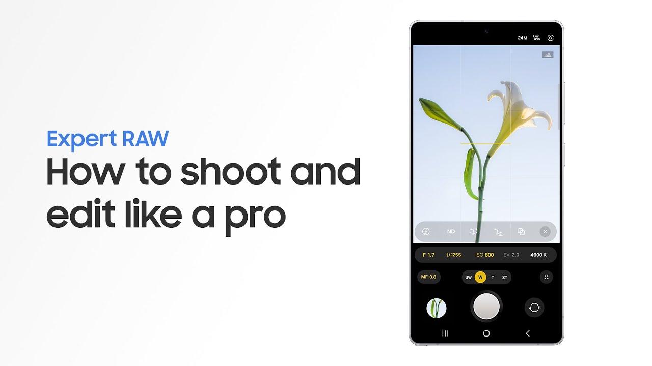 How to use Expert RAW | Samsung Galaxy S25 Series thumbnail