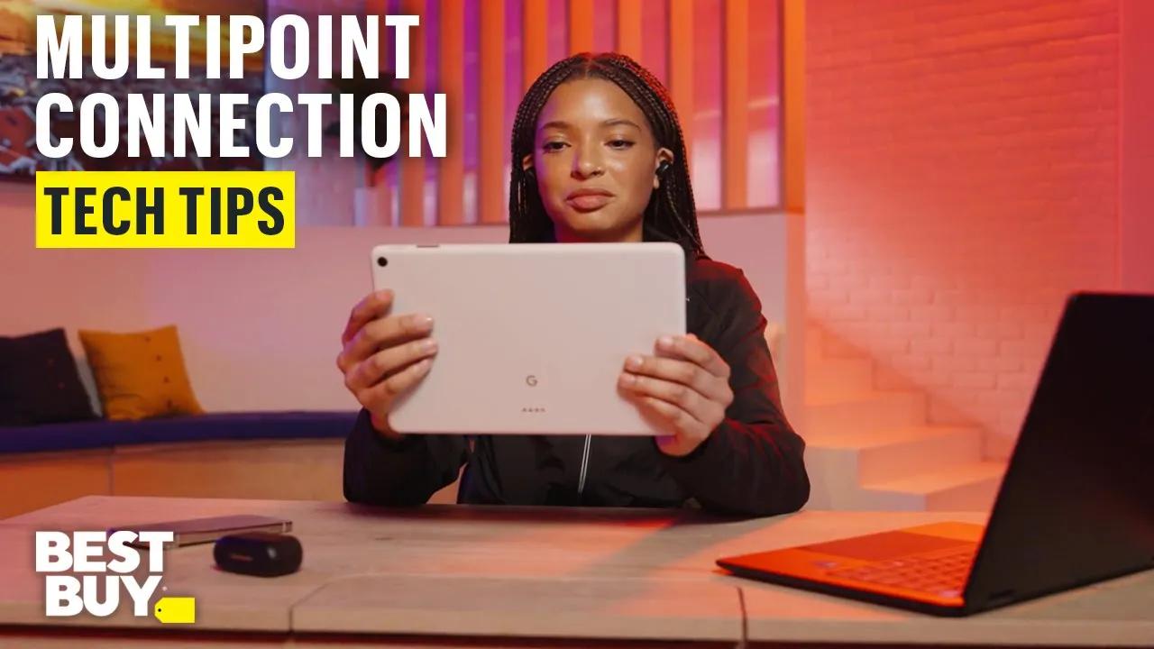 Multipoint Connection on the Technics Premium HiFi True Wireless Earbuds – Tech Tips from Best Buy thumbnail