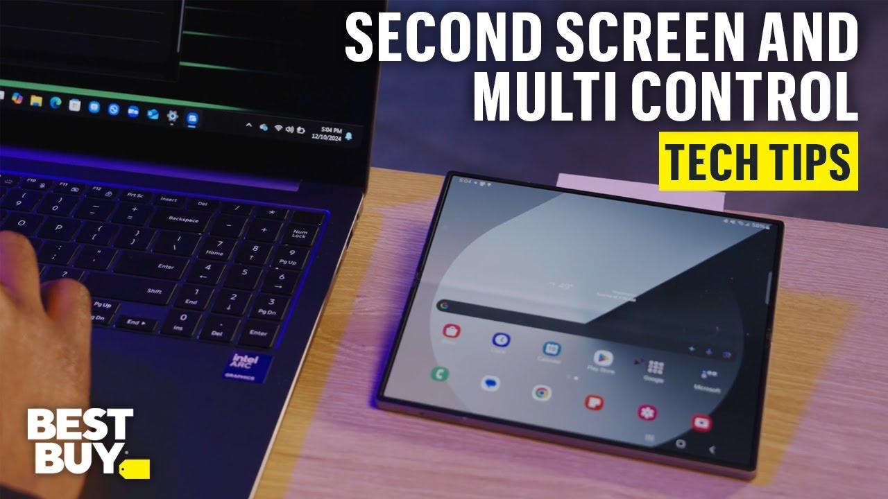 Unify Your Galaxy Devices with Samsung Galaxy Book5 Pro – Tech Tips from Best Buy thumbnail