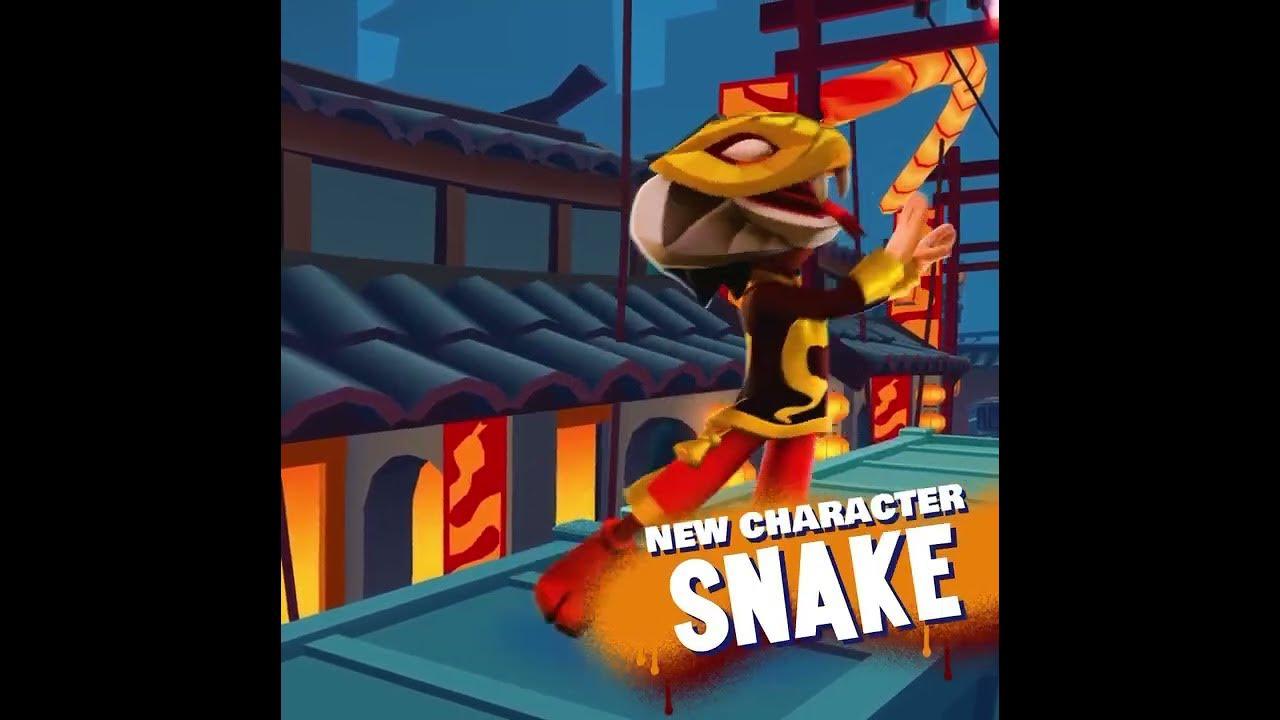 Have you unlocked Snake yet? #subwasurfers thumbnail