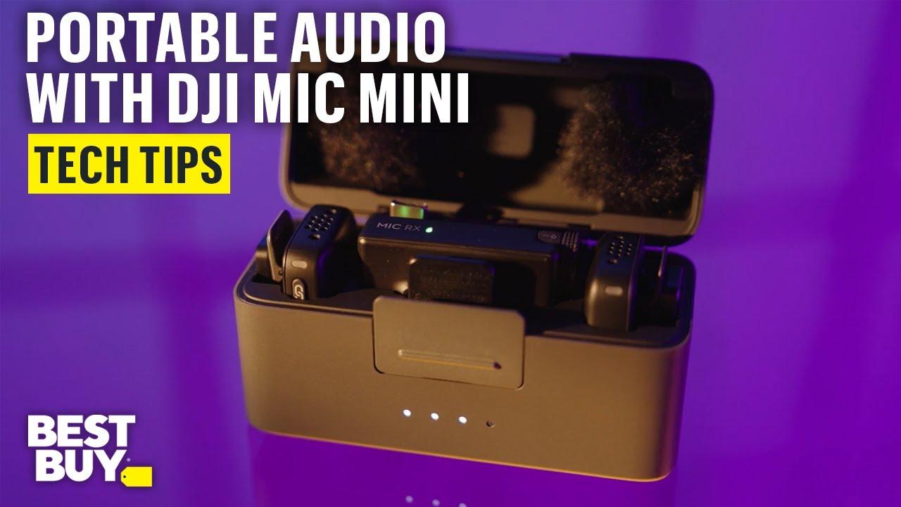 Portable and Professional-Sounding Audio with the DJI Mic Mini – Tech Tips from Best Buy thumbnail