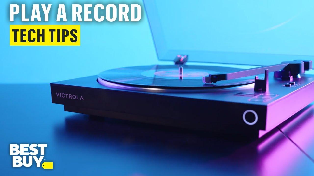 Controls of the Victrola Automatic Turntable – Tech Tips from Best Buy thumbnail