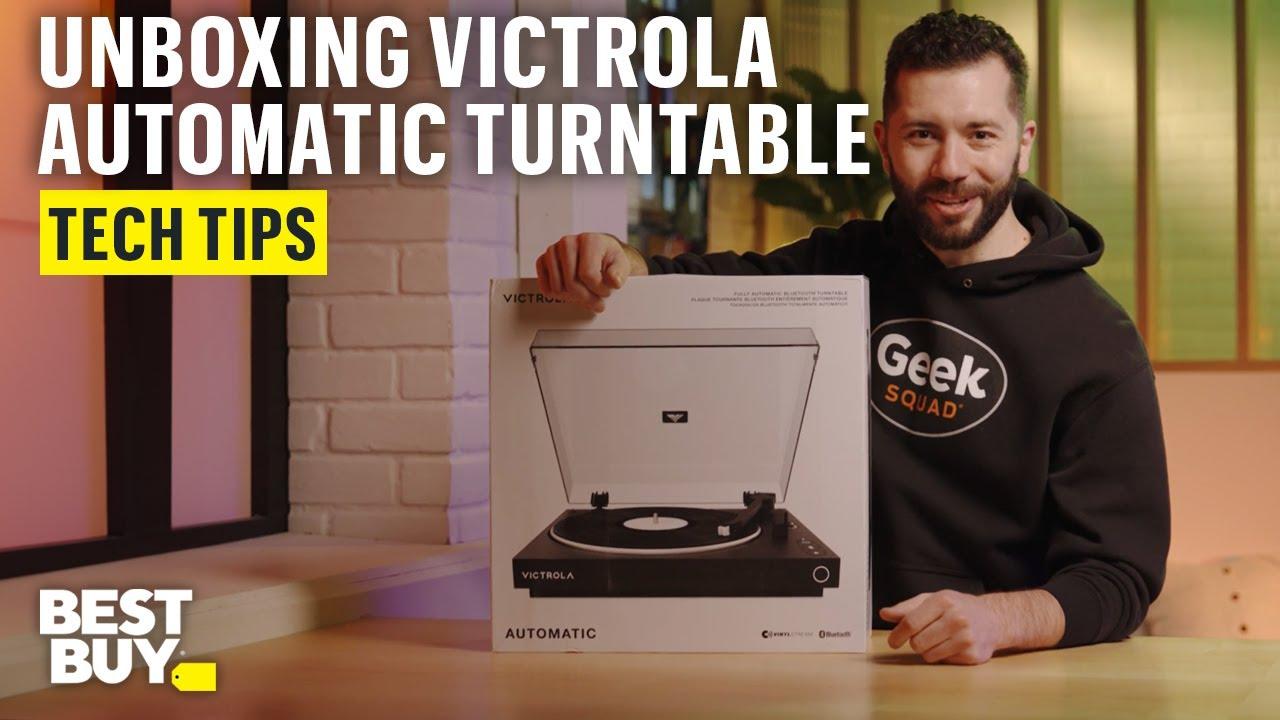 Unboxing the Victrola Automatic Turntable – Tech Tips from Best Buy thumbnail