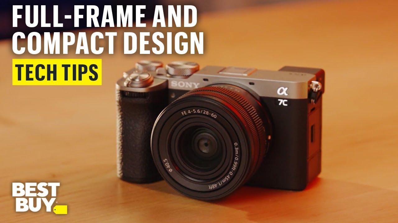 Full-Frame Quality and Compact Convenience of the Sony Alpha 7C II Kit – Tech Tips from Best Buy thumbnail