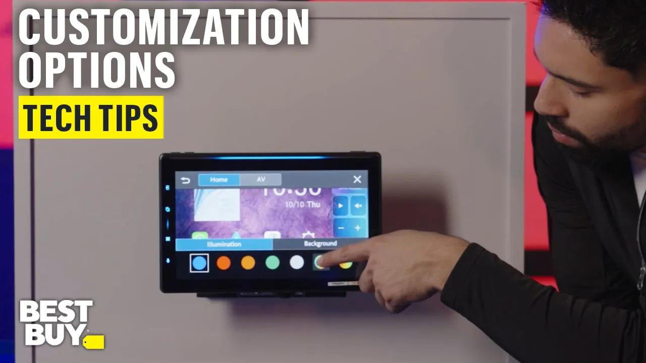 Customization Home Screen on Pioneer DMH-WT6000NEX Digital Media Receiver – Tech Tips from Best Buy thumbnail