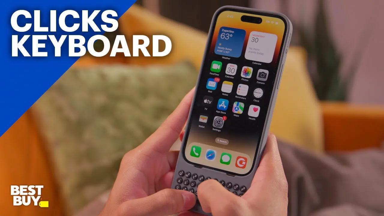Give your iPhone superpowers with the Clicks Keyboard. thumbnail