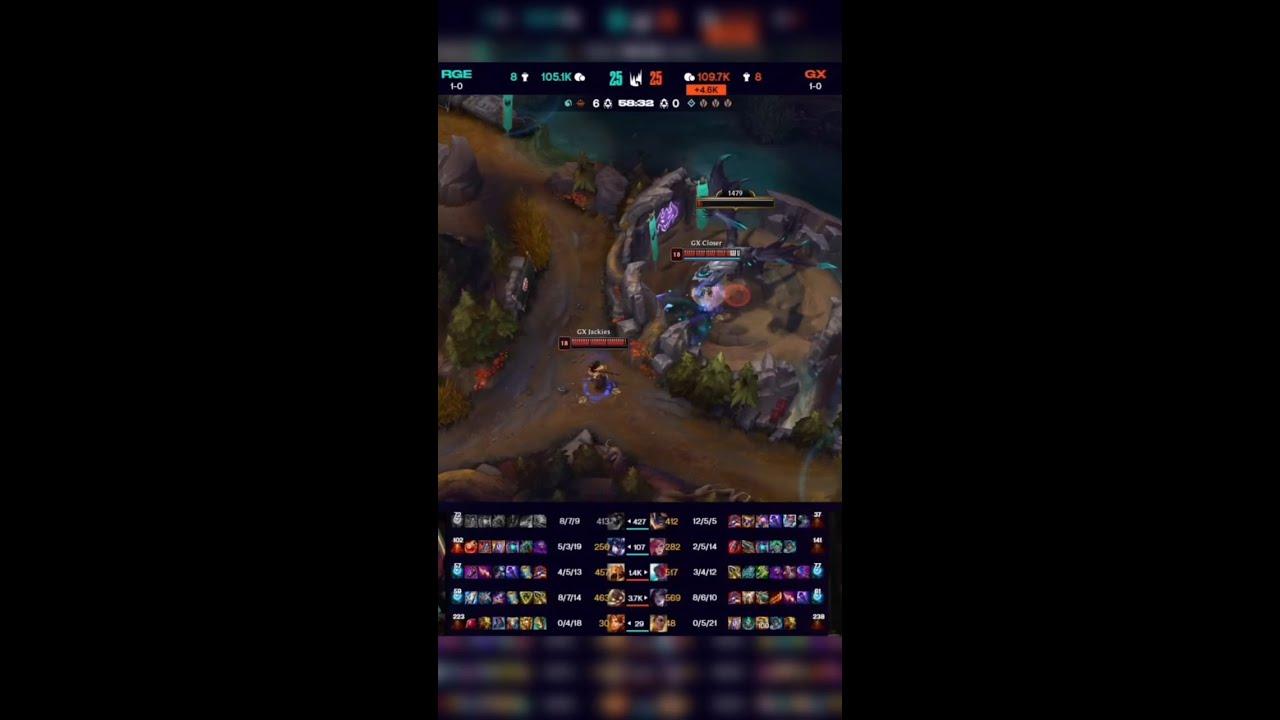 60 MINUTES GAME #leagueoflegends #leaguehighlights #lec thumbnail