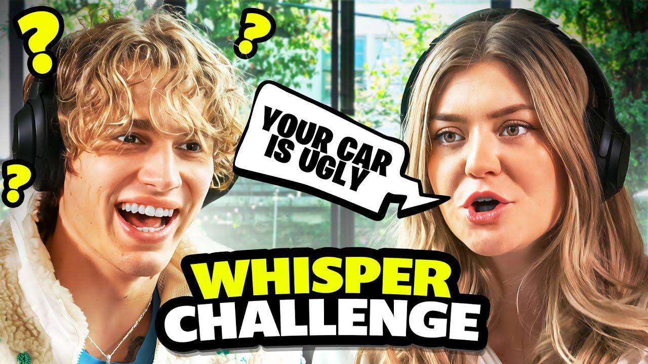 100 Thieves Whisper Challenge ft. Vinnie Hacker, BrookeAB, PeterPark, and iiTzTimmy thumbnail