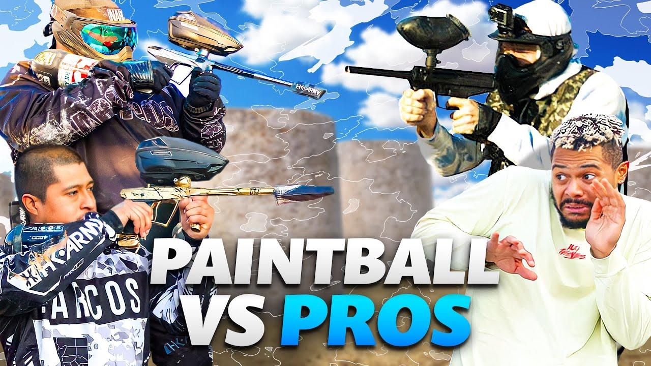 Paintball Battle Royale vs PROS thumbnail