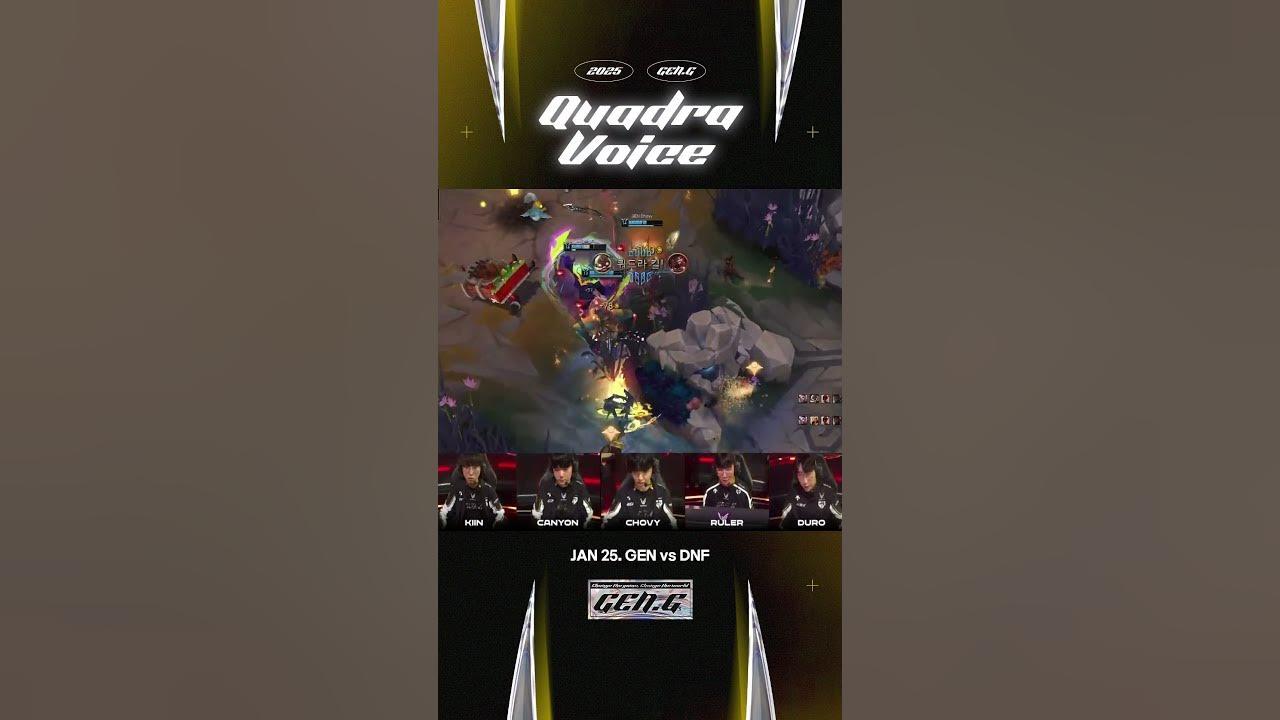 시즌 1호 '펜타펜타' | First 'PENTA PENTA' of 2025 GEN.G thumbnail