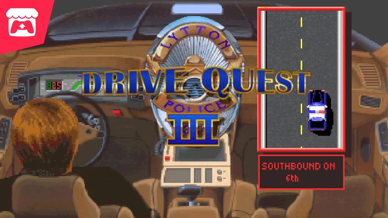Drive Quest 3: The Dimwit - It's like Police Quest 3 but only the driving part! thumbnail