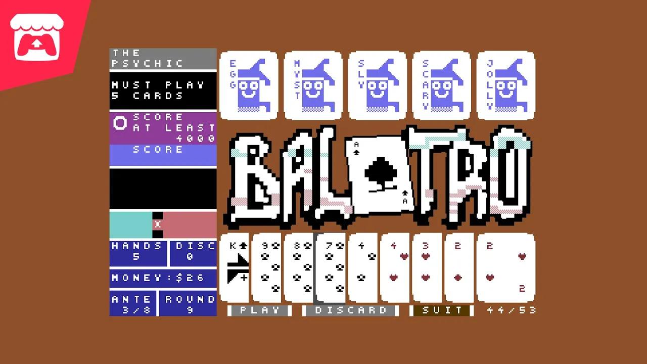Balatro for the Commodore 64 - 8-bit Balatro for Commodore machines! thumbnail