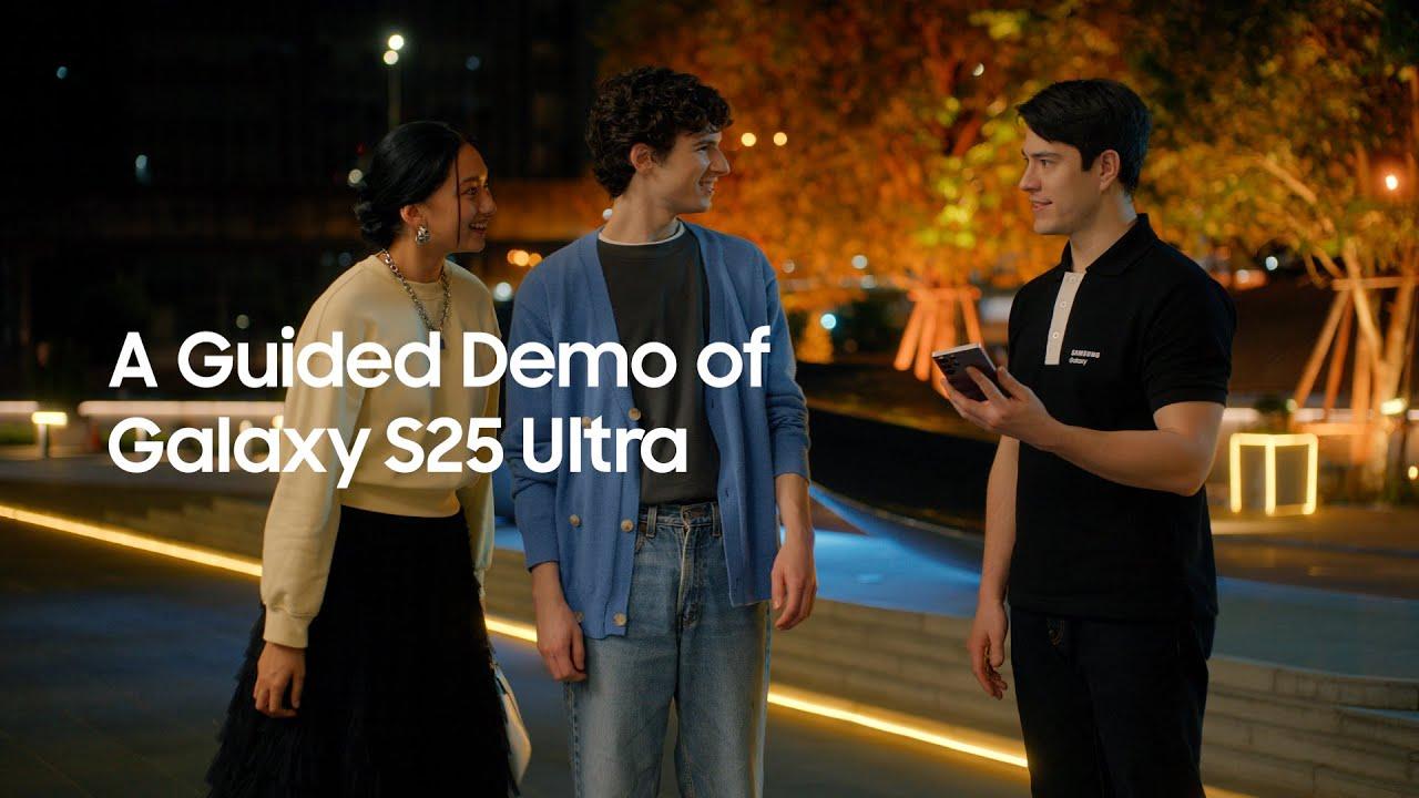 A Guided Demo of Camera | Samsung Galaxy S25 Ultra thumbnail