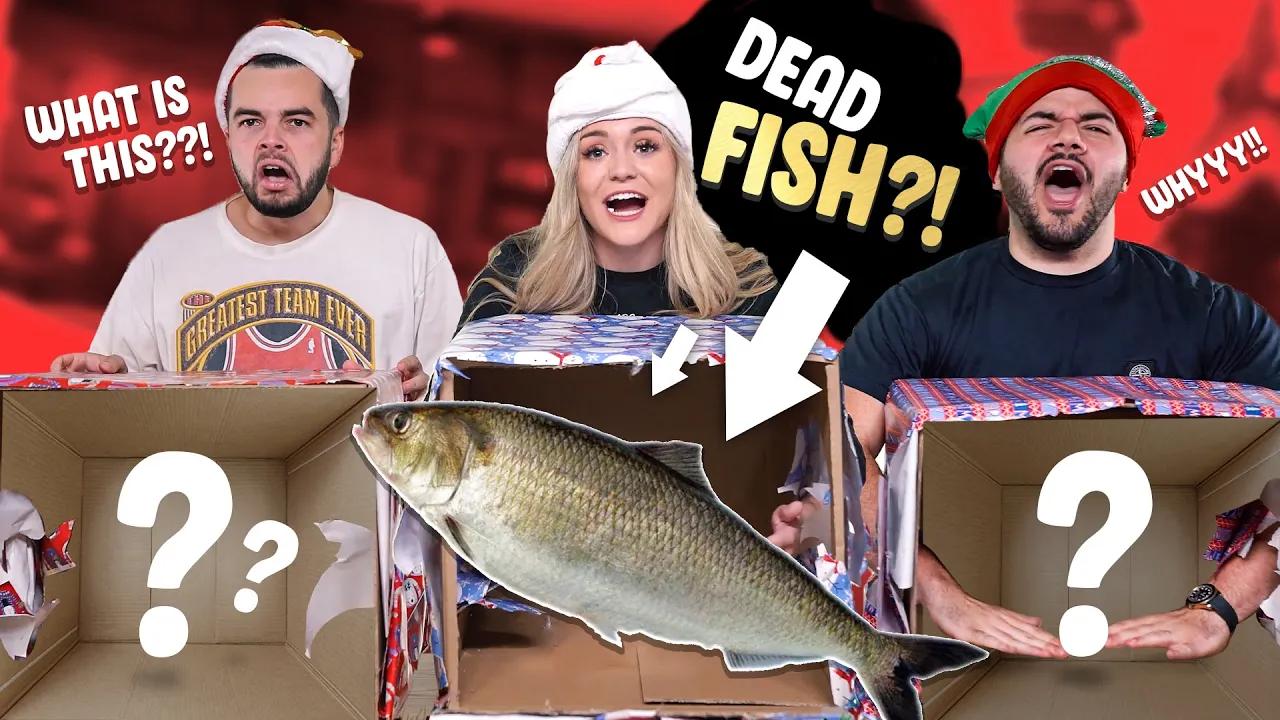 What's In The Box Christmas Challenge ft. CouRageJD, BrookeAB, Nadeshot thumbnail