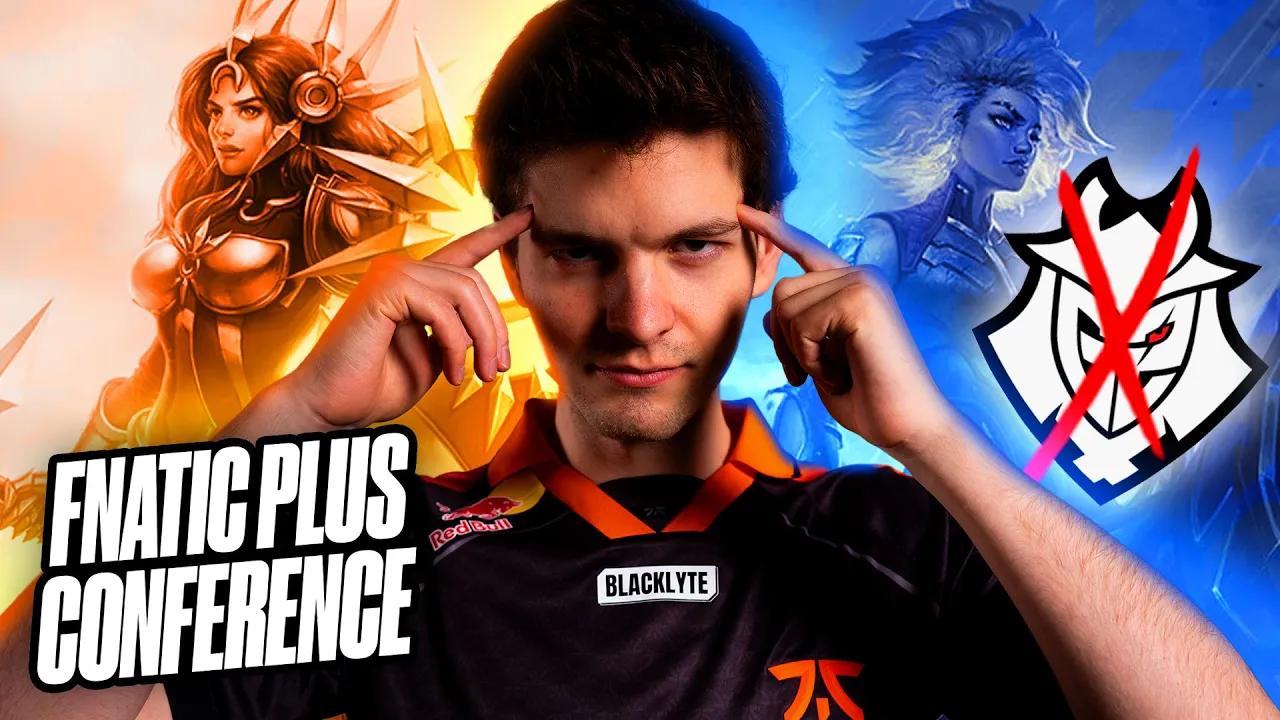 G2 were EASY? | Fnatic Plus Conference LEC Winter Week 2 thumbnail