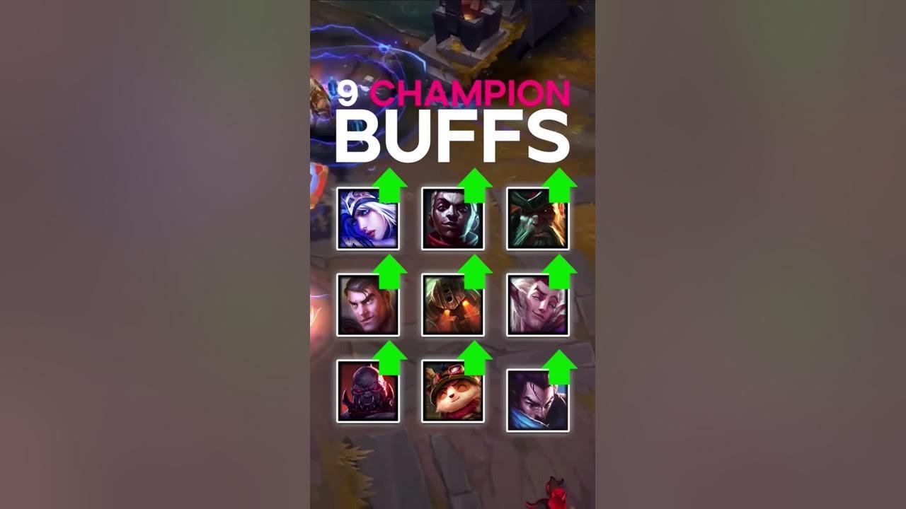 27 🆕️ CHAMPION CHANGES #leagueoflegends #gaming #riotgames thumbnail