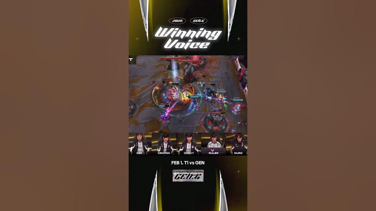 T1 vs GEN Game2 | Winning Voice thumbnail